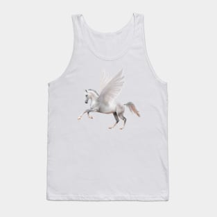 Pegasus on Pink Tank Top